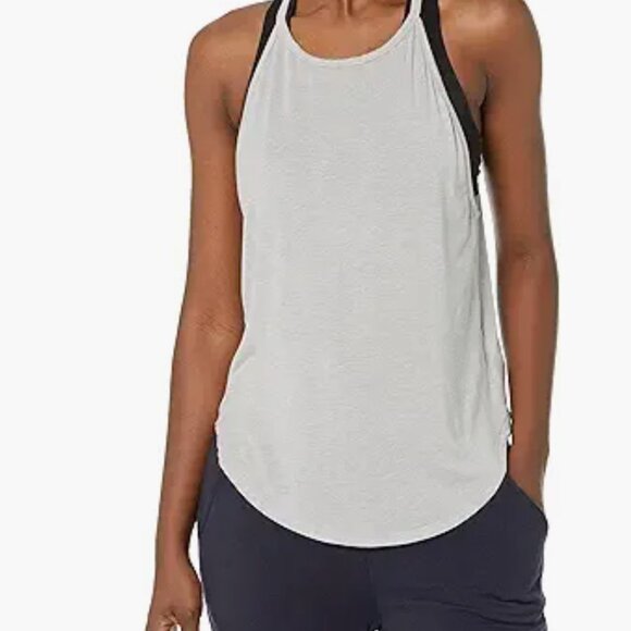 Prana Tops - prAna Womens Foundation Slit Back Tank - White - Size M